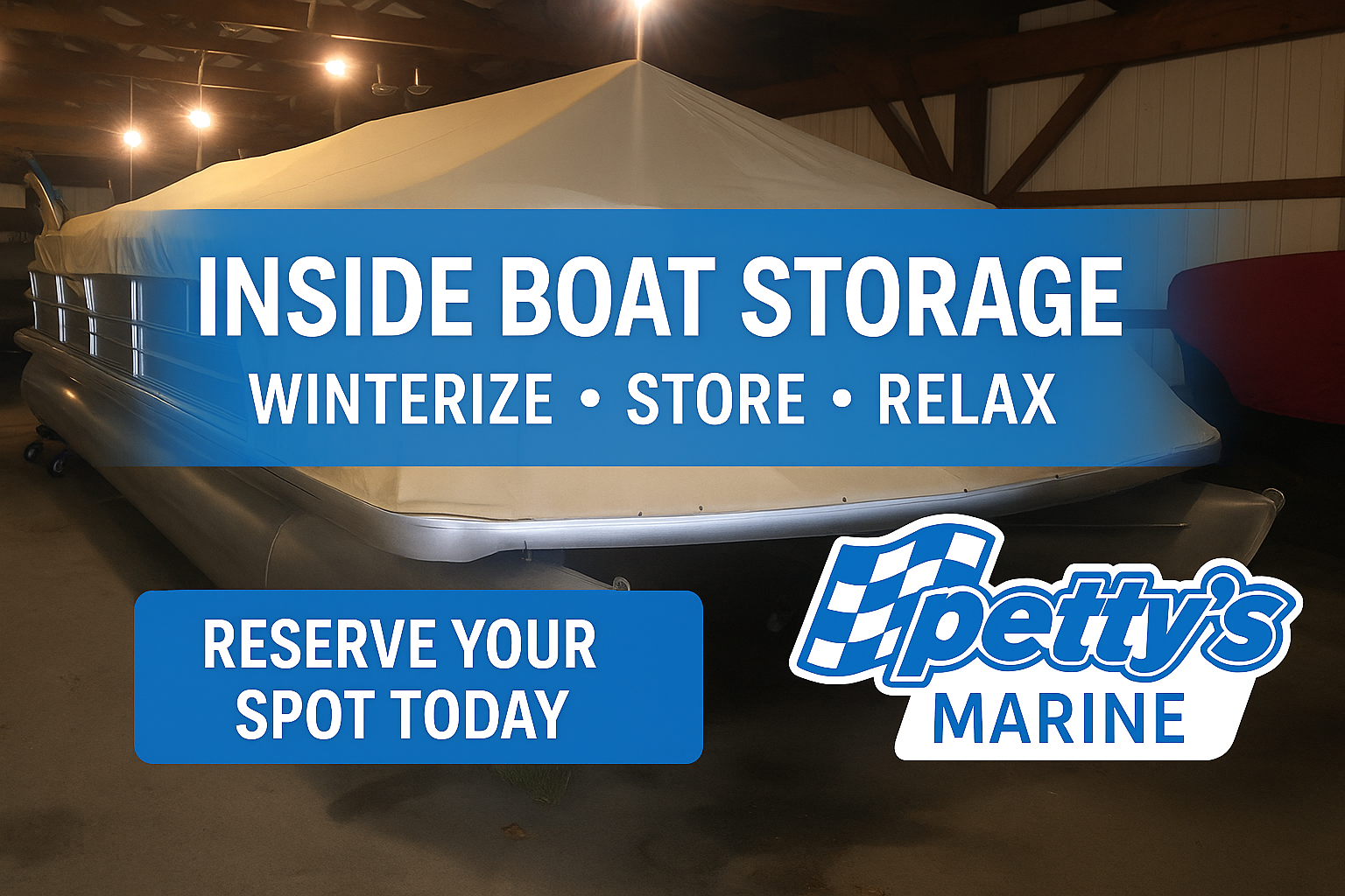 Inside Boat Storage